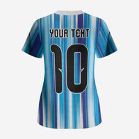 Custom Argentina Football Scrub Top La Albiceleste 2026 - Wonder Print Shop
