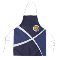 Scotland Football Apron Tartan Patchwork Pattern Scottish Saltire Flag Style