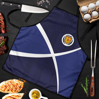 Scotland Football Apron Tartan Patchwork Pattern Scottish Saltire Flag Style