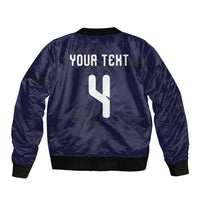 Custom Scotland Football Bomber Jacket Tartan Patchwork Pattern Scottish Saltire Flag Style