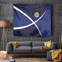 Scotland Football Tapestry Tartan Patchwork Pattern Scottish Saltire Flag Style