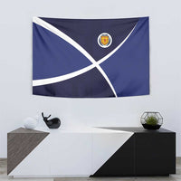 Scotland Football Tapestry Tartan Patchwork Pattern Scottish Saltire Flag Style