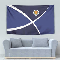 Scotland Football Tapestry Tartan Patchwork Pattern Scottish Saltire Flag Style