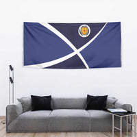 Scotland Football Tapestry Tartan Patchwork Pattern Scottish Saltire Flag Style