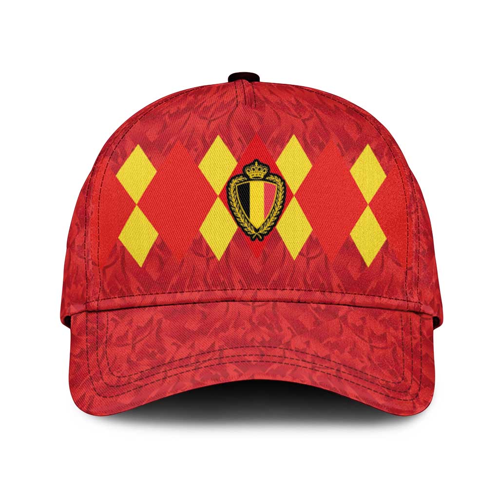 Belgium Football Classic Cap Fiery Devil Motif