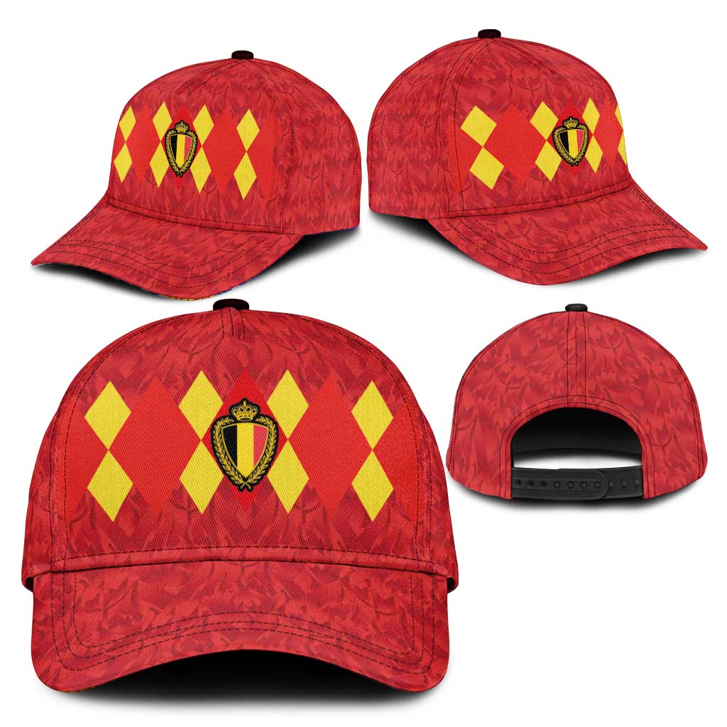 Belgium Football Classic Cap Fiery Devil Motif