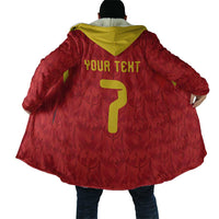 Custom Belgium Football Cloak Fiery Devil Motif