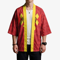 Custom Belgium Football Kimono Fiery Devil Motif