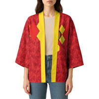 Custom Belgium Football Kimono Fiery Devil Motif
