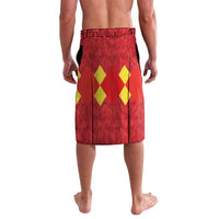 Custom Belgium Football Lavalava Fiery Devil Motif