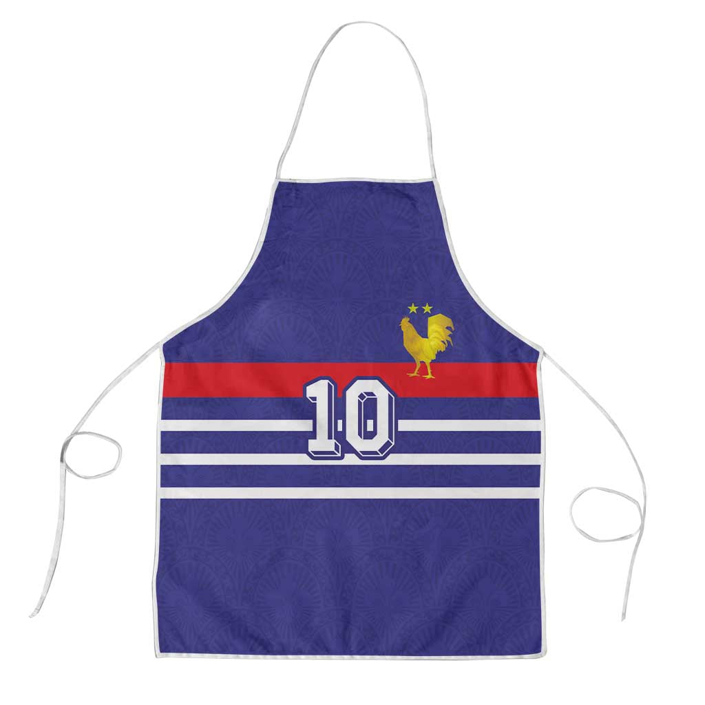 Custom French Football Apron France 98 Retro Style