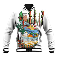 California Does it Better Baseball Jacket Forest to Coast