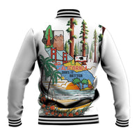 California Does it Better Baseball Jacket Forest to Coast