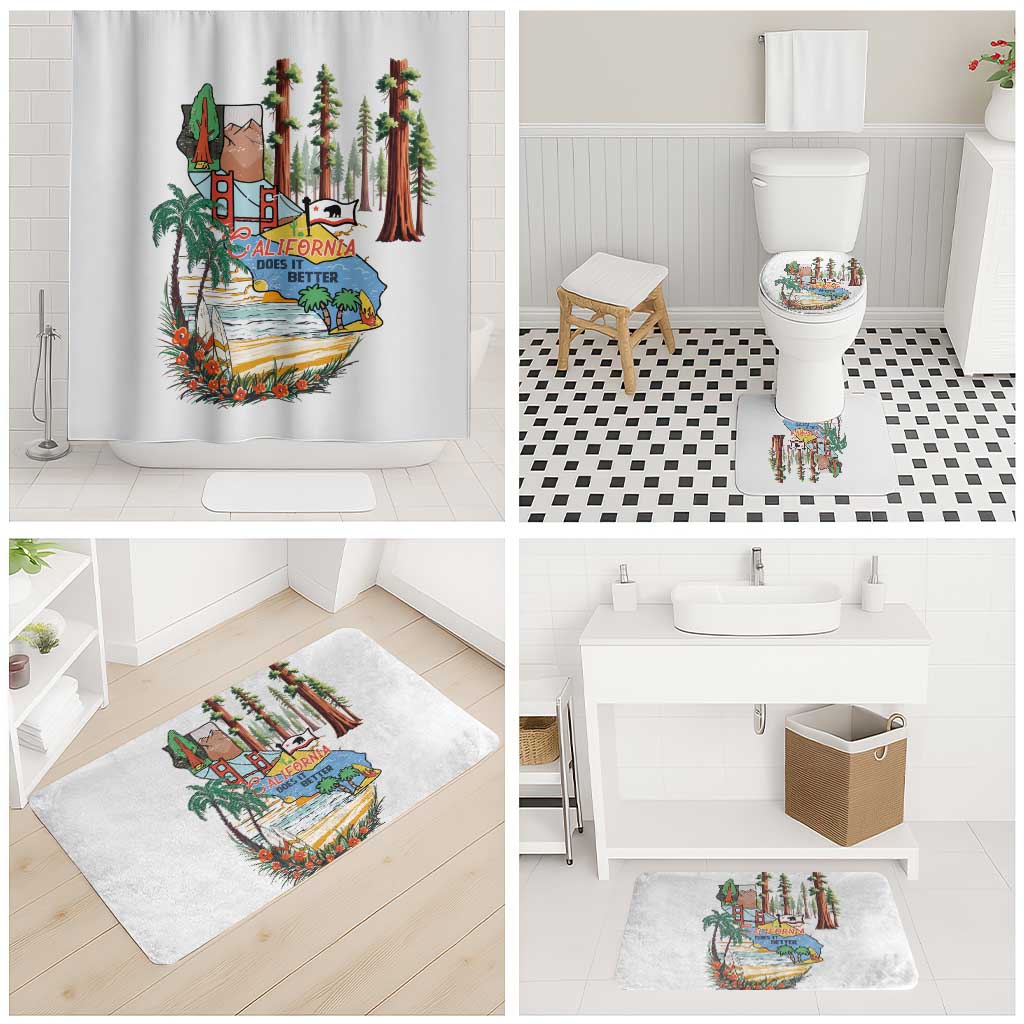 California Does it Better Bathroom Set Forest to Coast