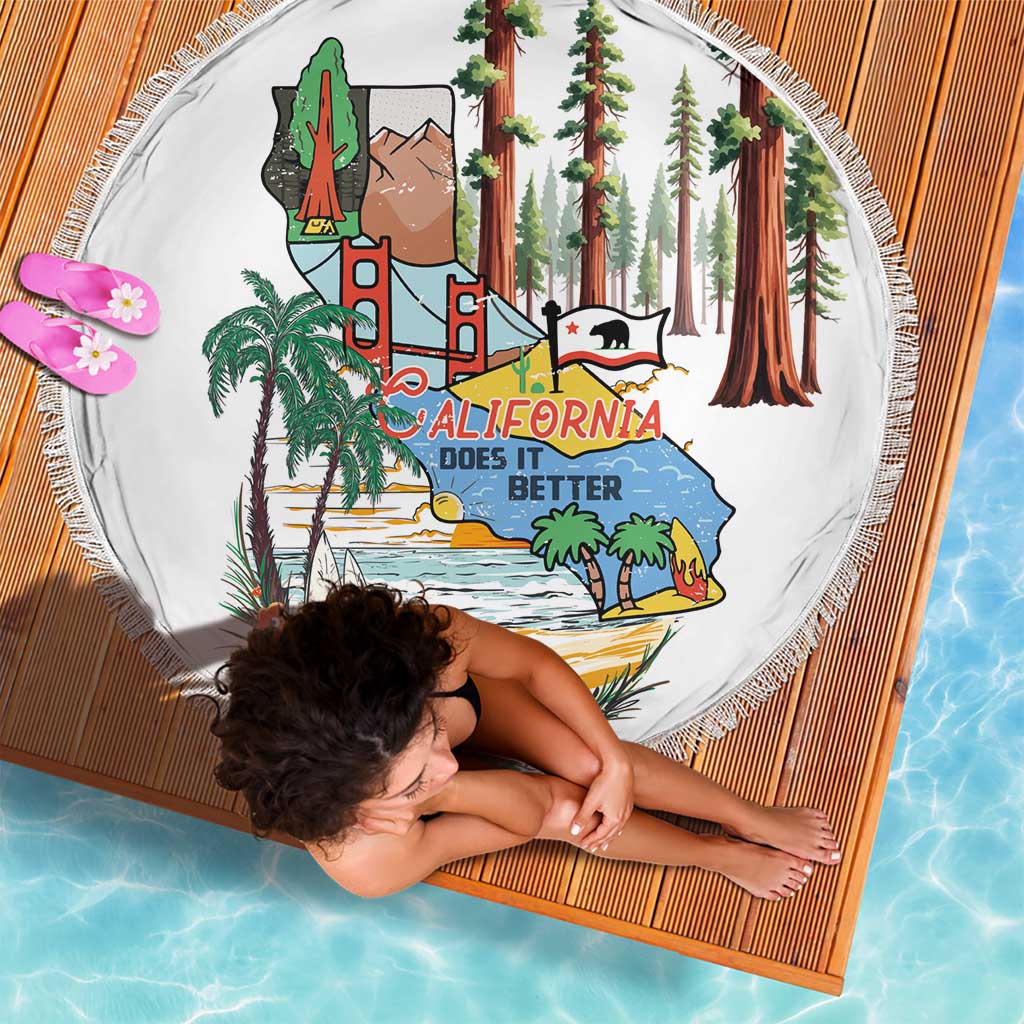 California Does it Better Beach Blanket Forest to Coast