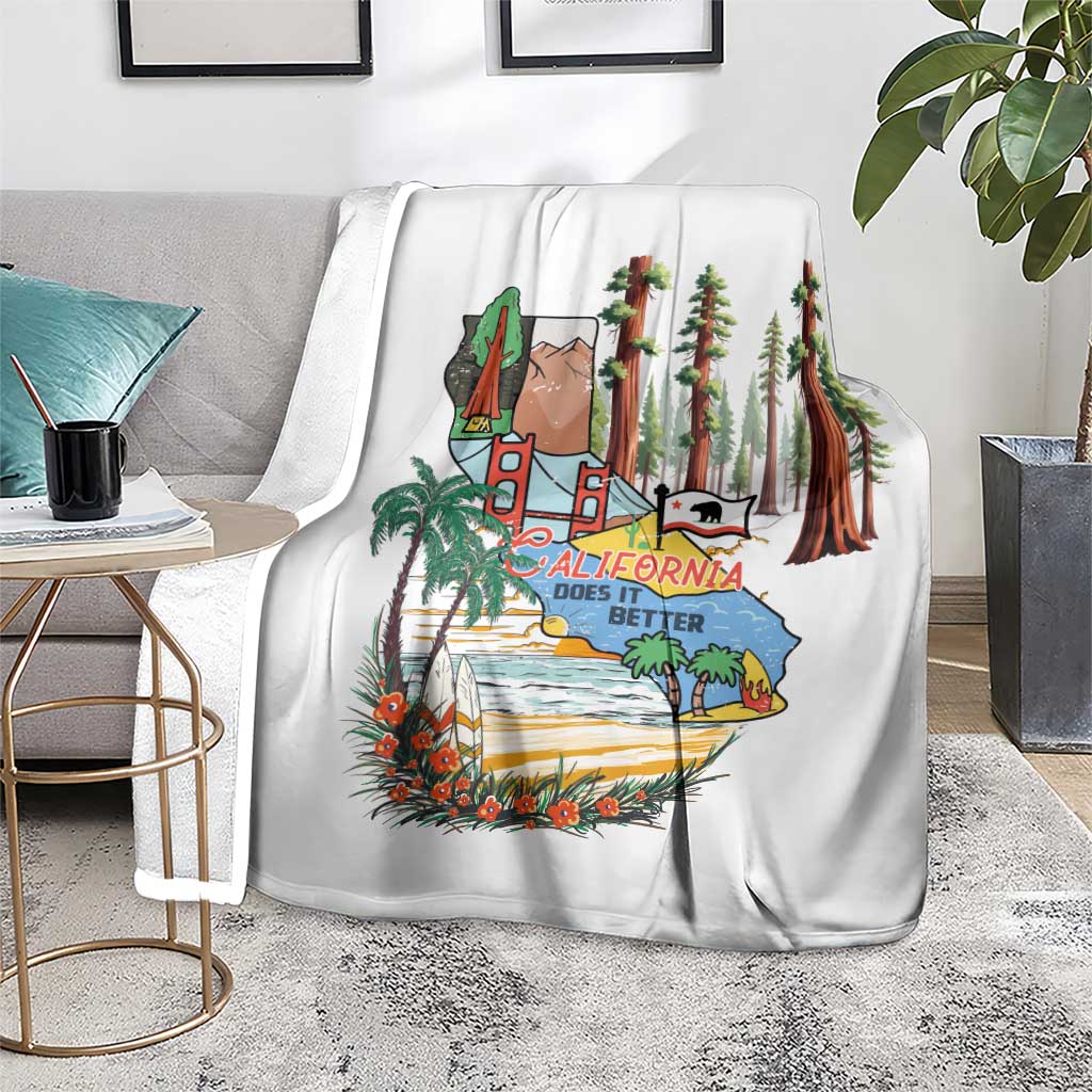 California Does it Better Blanket Forest to Coast
