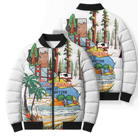California Does it Better Bomber Puffer Jacket Forest to Coast