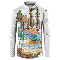 California Does it Better Button Sweatshirt Forest to Coast