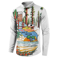 California Does it Better Button Sweatshirt Forest to Coast