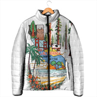California Does it Better Padded Jacket Forest to Coast