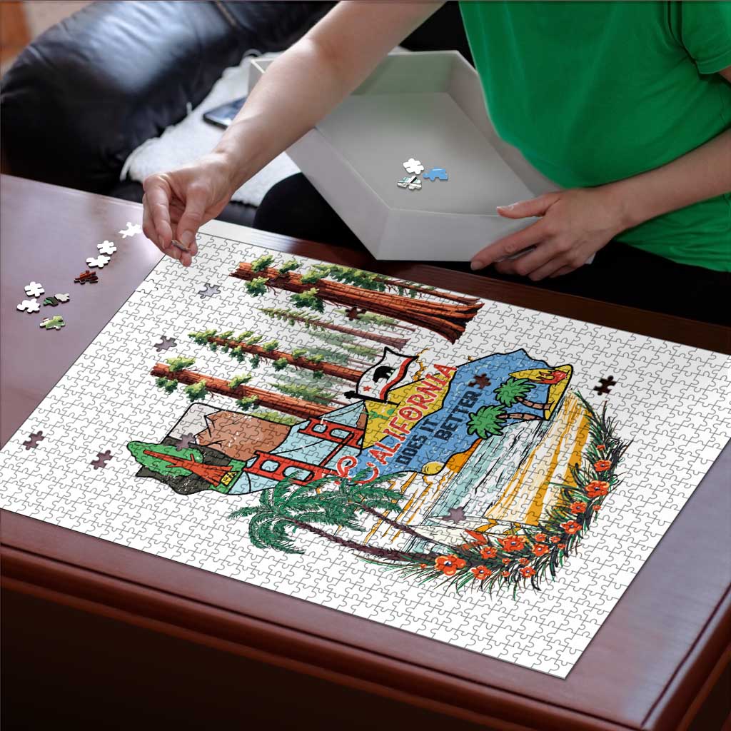 California Does it Better Puzzle Forest to Coast