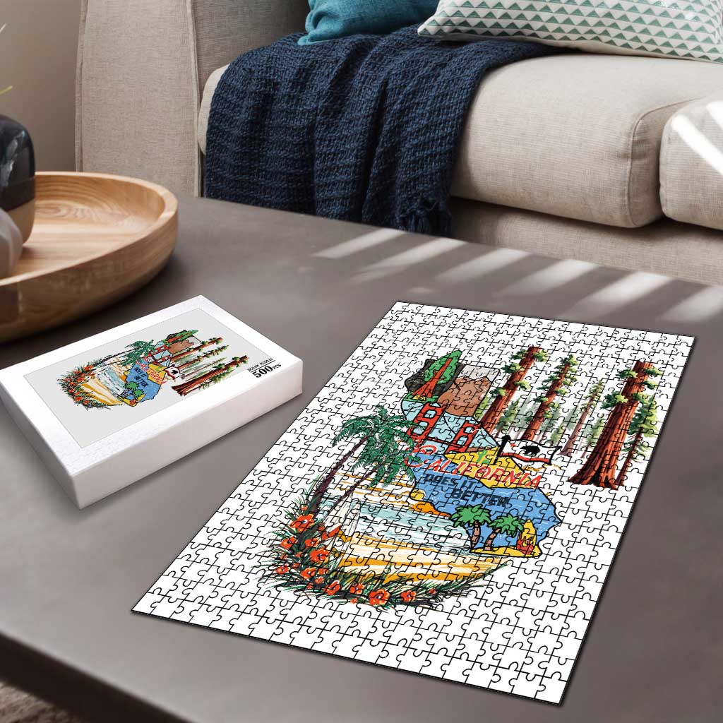 California Does it Better Puzzle Forest to Coast