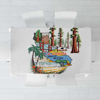 California Does it Better Tablecloth Forest to Coast