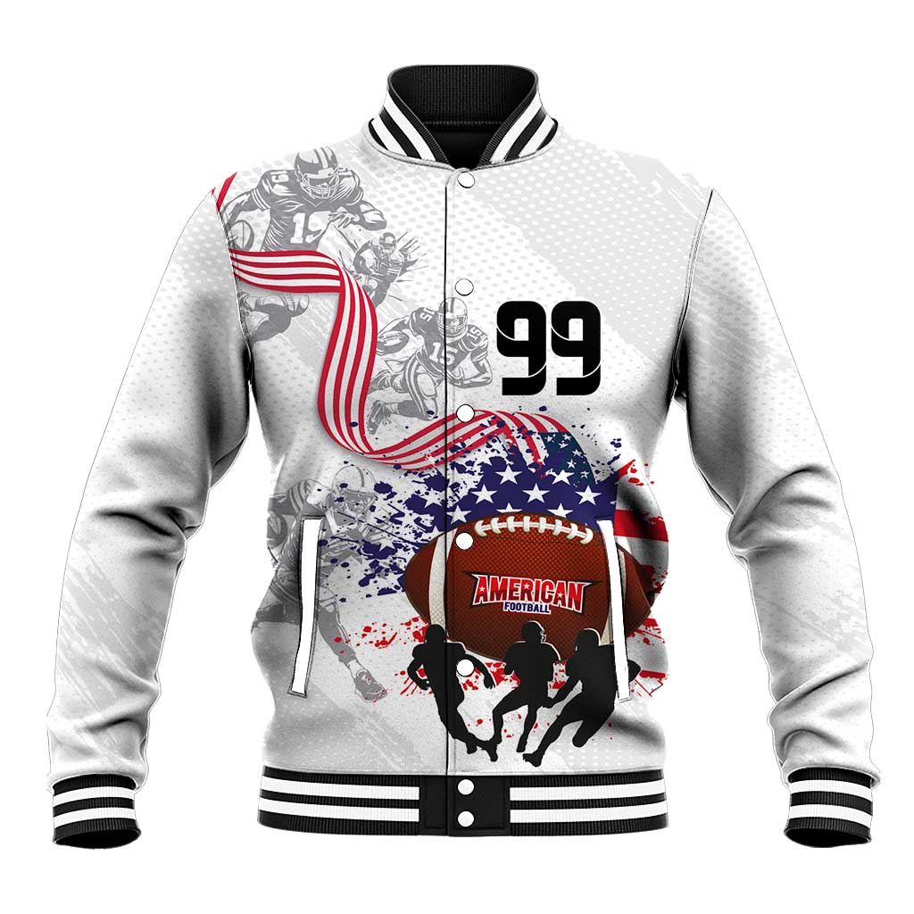 Custom American Football Baseball Jacket Road to Glory