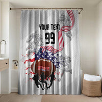 Custom American Football Bathroom Set Road to Glory