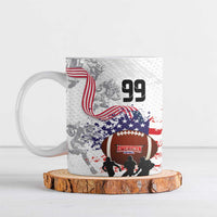Custom American Football Ceramic Mug Road to Glory