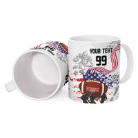 Custom American Football Ceramic Mug Road to Glory