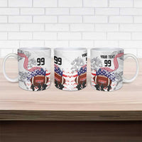 Custom American Football Ceramic Mug Road to Glory