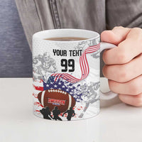 Custom American Football Ceramic Mug Road to Glory