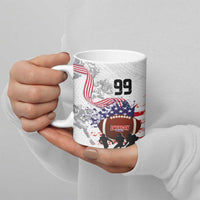 Custom American Football Ceramic Mug Road to Glory