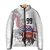 Custom American Football Padded Jacket Road to Glory