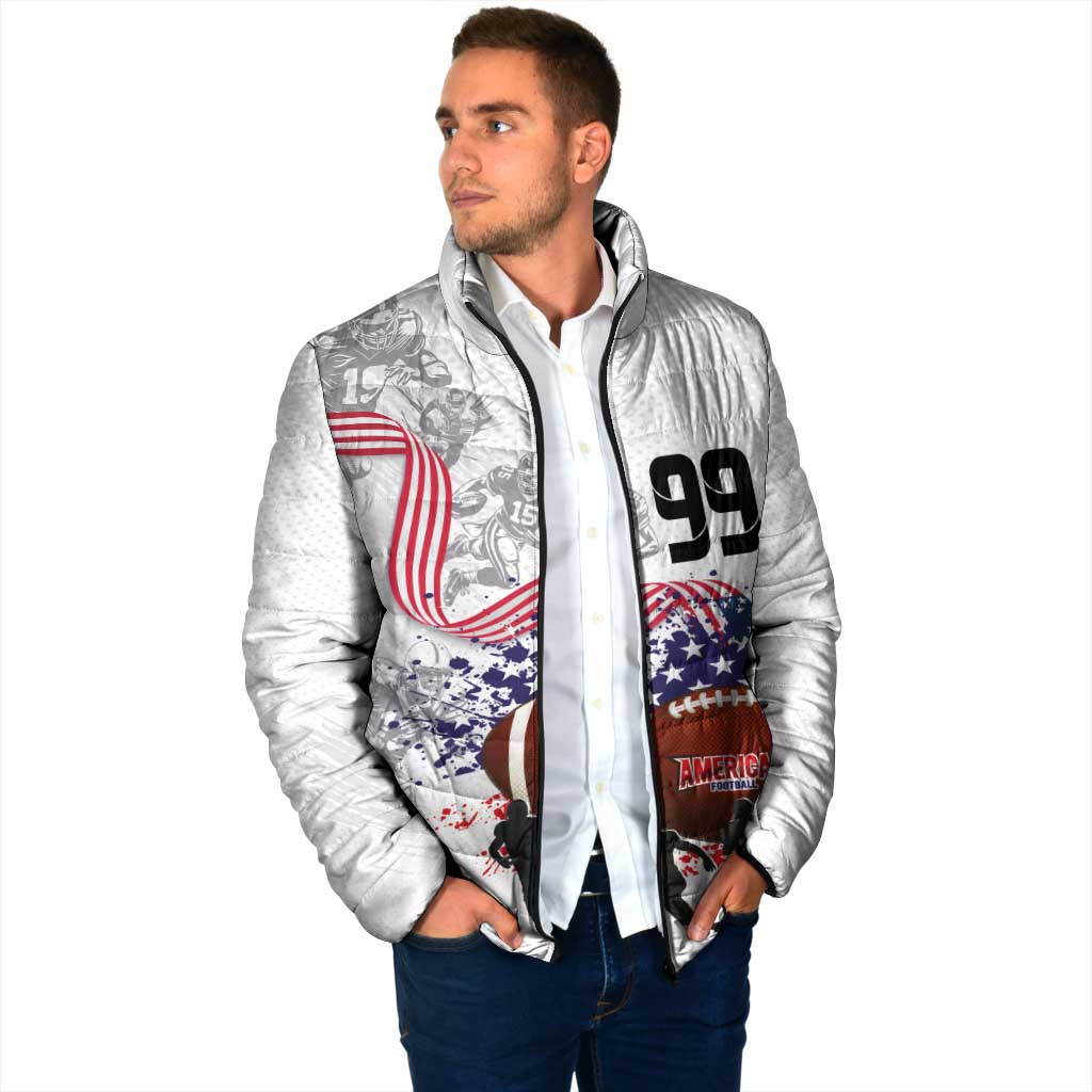 Custom American Football Padded Jacket Road to Glory