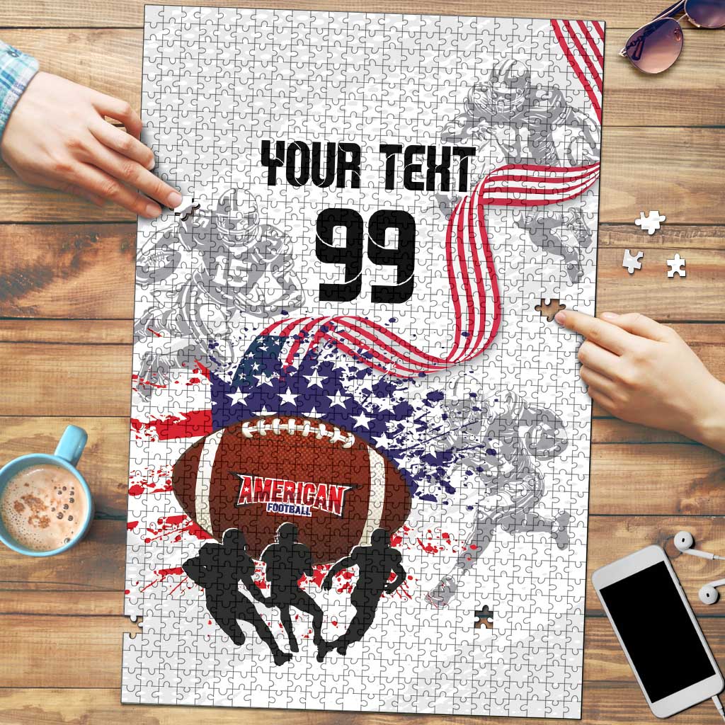 Custom American Football Puzzle Road to Glory