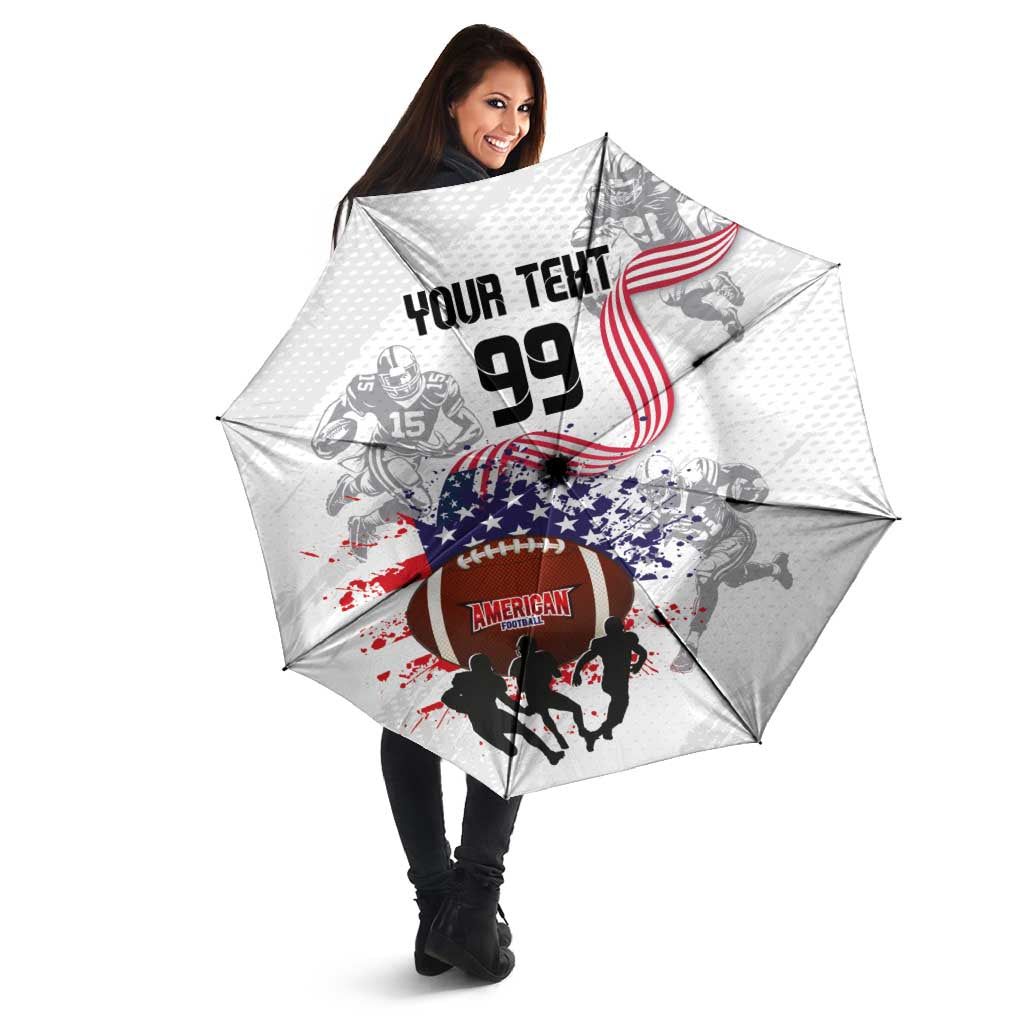 Custom American Football Umbrella Road to Glory