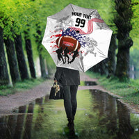 Custom American Football Umbrella Road to Glory