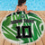 Custom Nigeria Football Beach Blanket Sporty Super Eagles