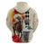 Kentucky Horse Racing 150th Anniversary Zip Hoodie Mint Julep and Horseshoe Roses - Wonder Print Shop