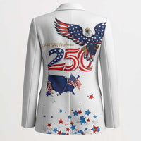 250 Years of American Freedom Blazer Flag Bald Eagle and Map