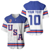 USA Ice Hockey Custom Baseball Jersey Sporty Style