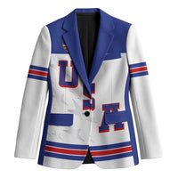 USA Ice Hockey Custom Blazer Sporty Style