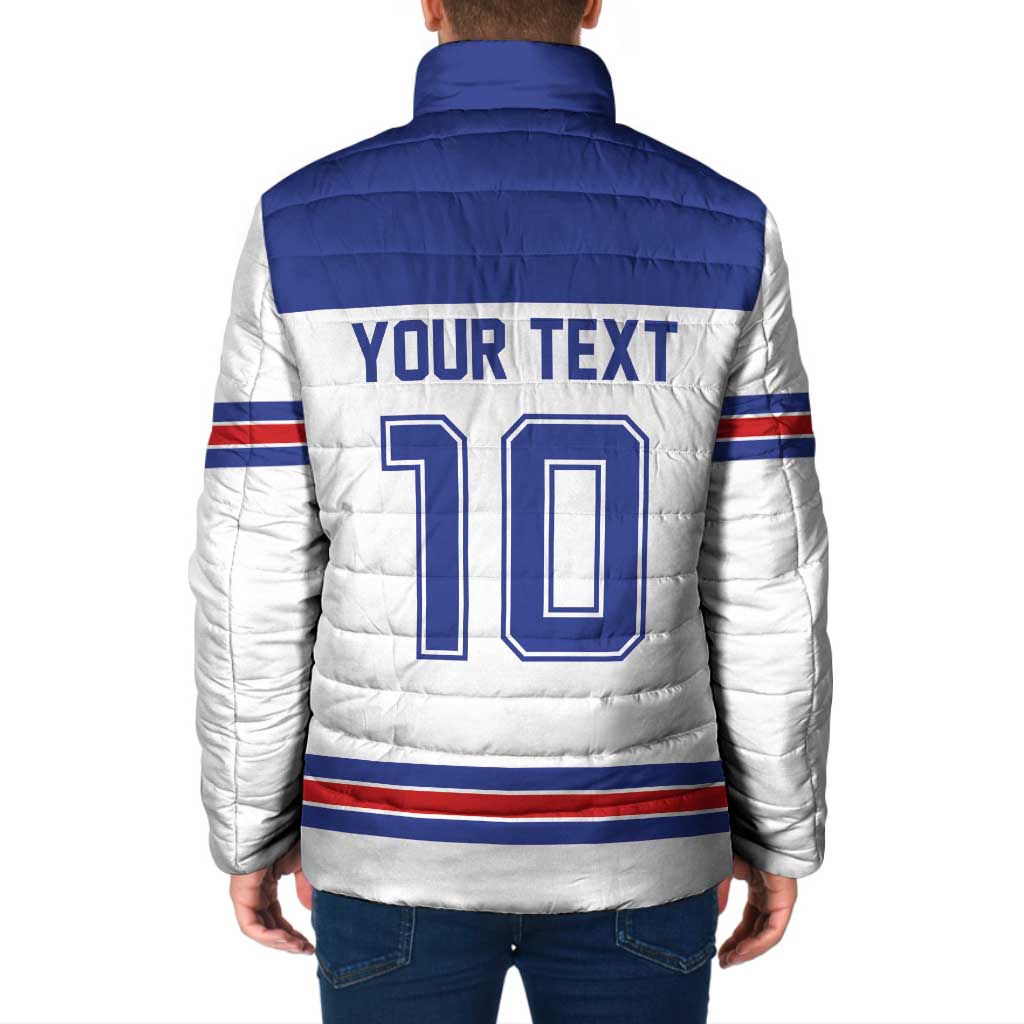 USA Ice Hockey Custom Padded Jacket Sporty Style