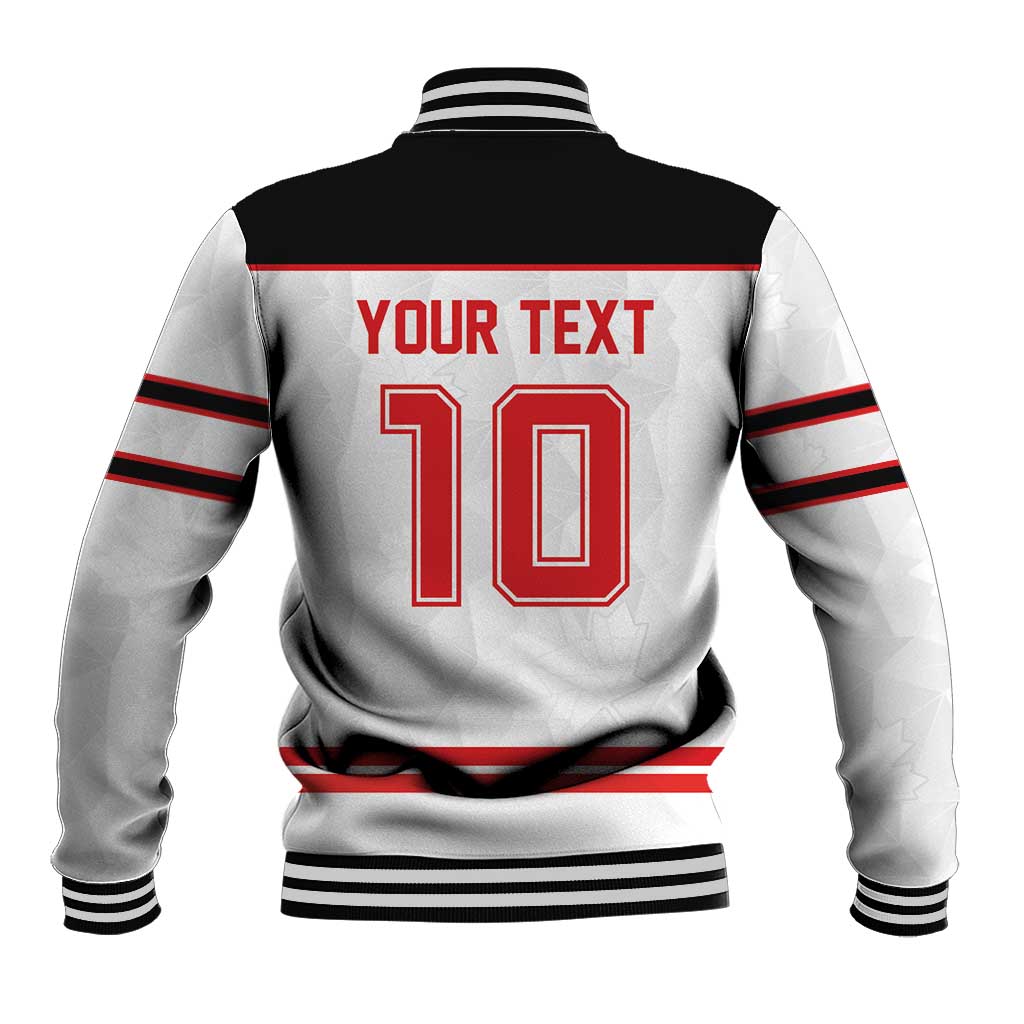 Canada Ice Hockey Custom Baseball Jacket Maple Leaves Sport