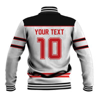 Canada Ice Hockey Custom Baseball Jacket Maple Leaves Sport