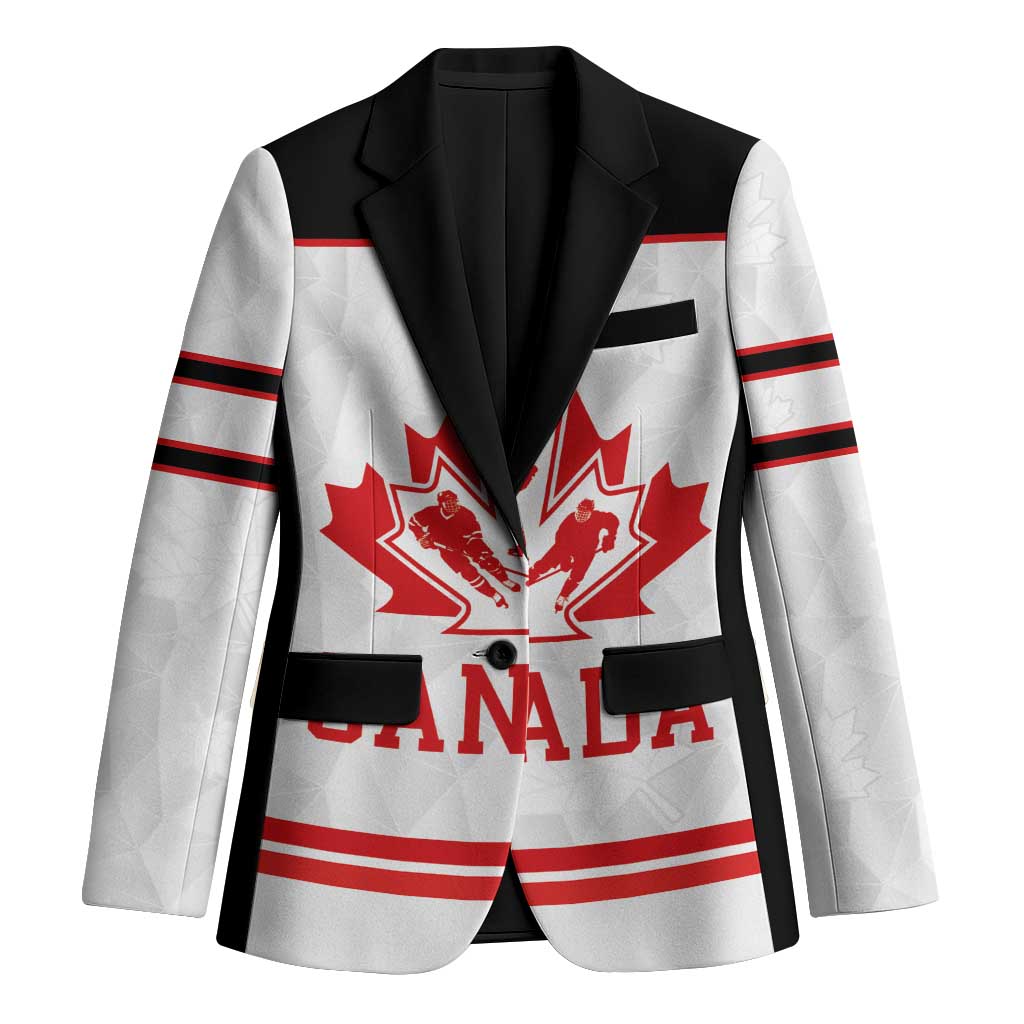 Canada Ice Hockey Custom Blazer Maple Leaves Sport
