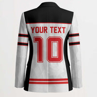 Canada Ice Hockey Custom Blazer Maple Leaves Sport