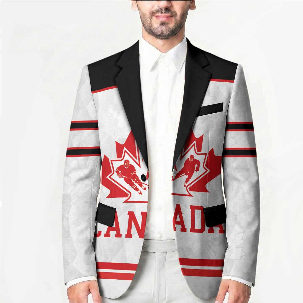 Canada Ice Hockey Custom Blazer Maple Leaves Sport
